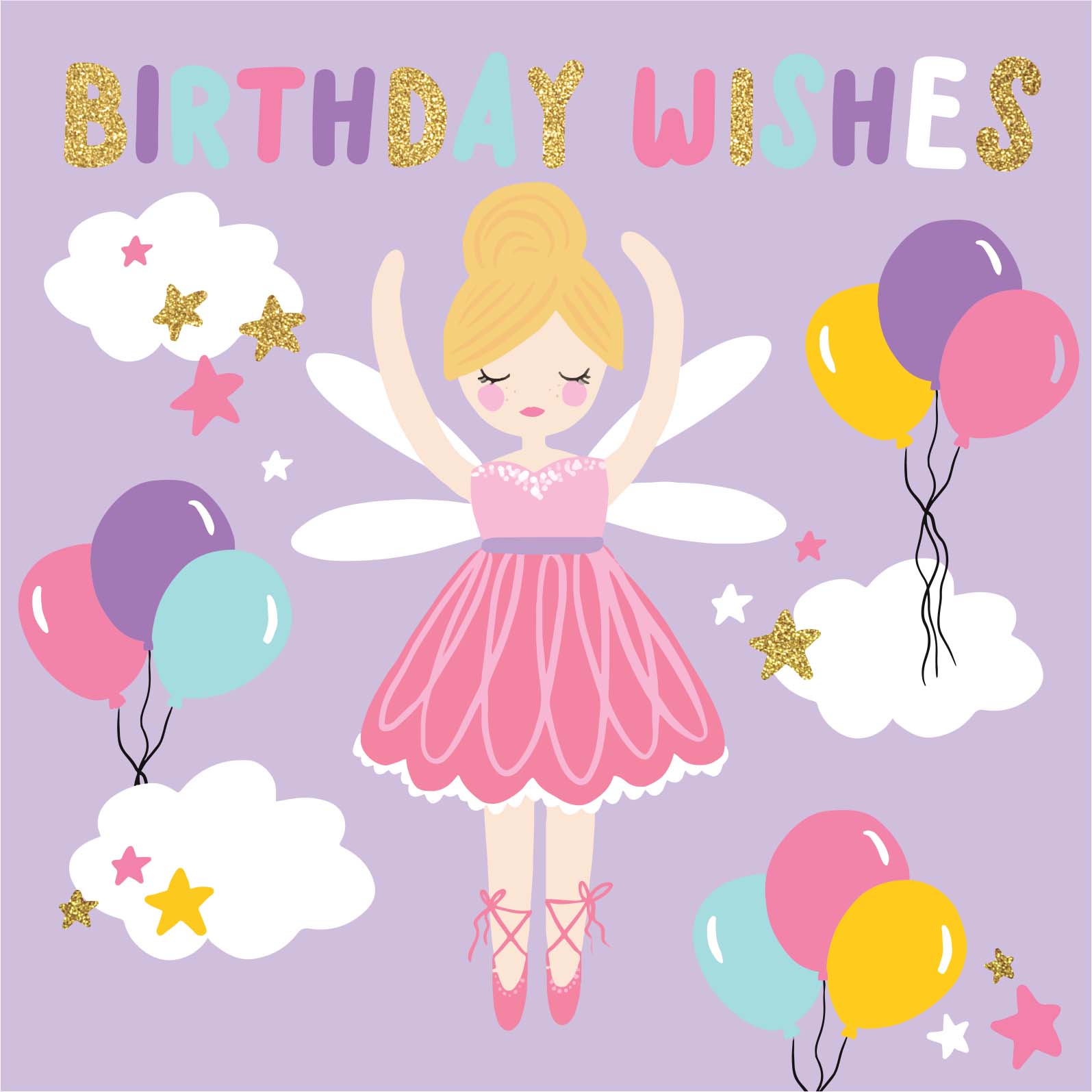 Greeting Card Enchanted - Fairy Wishes